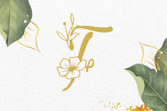 Dellina Monogram Font - Preview 1