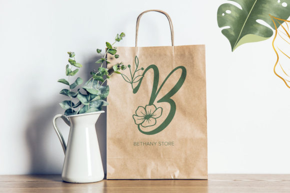 Dellina Monogram Font - Preview 3