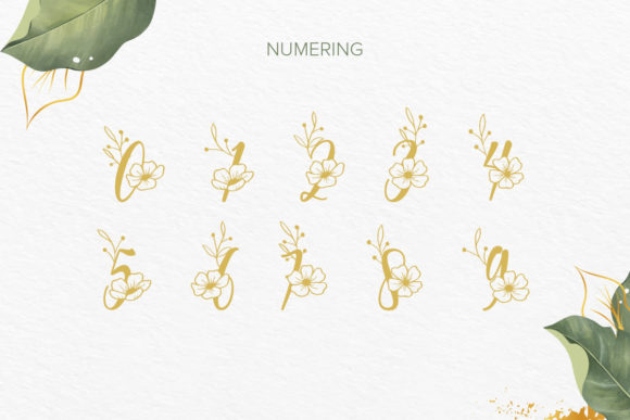 Dellina Monogram Font - Preview 5