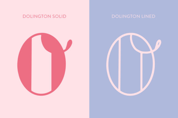 Dolington Font PNG with transparent background - Preview 1