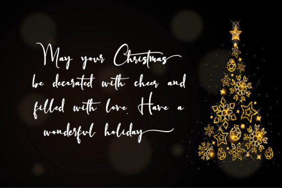 Father Christmas Font - Preview 2