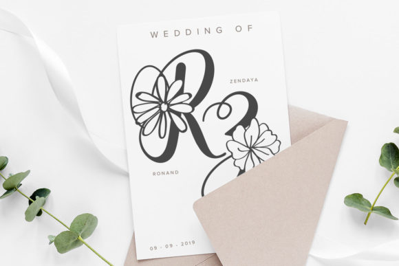 Flanela Monogram Font - Preview 2