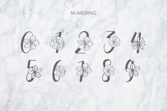 Flanela Monogram Font - Preview 5