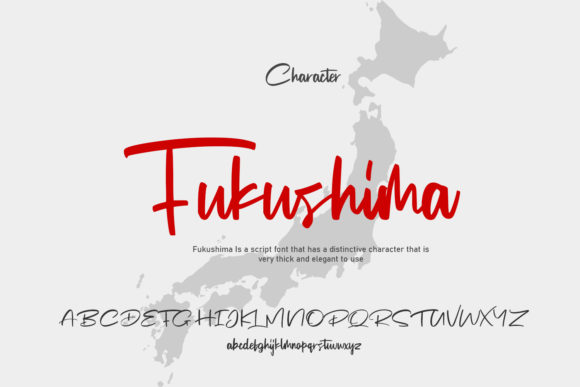 Fukushima Font - Preview 6