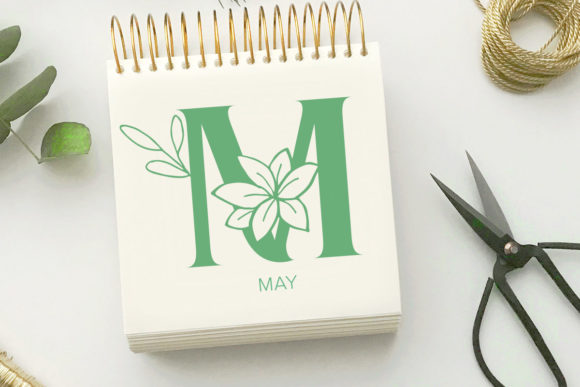 Georgia Monogram Font - Preview 1