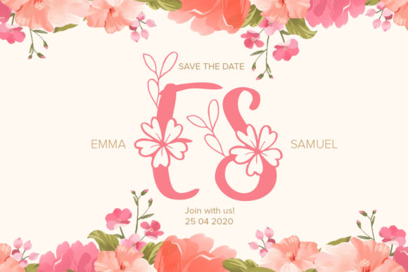 Great Wish Monogram Font PNG with transparent background - Preview 2