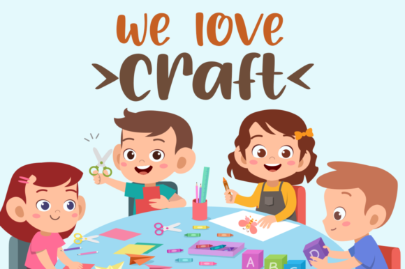 Hello Crafter Font PNG with transparent background - Preview 1