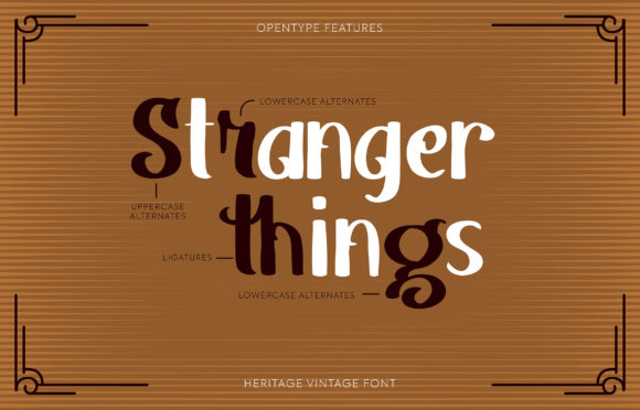 Heritage Font - Preview 3