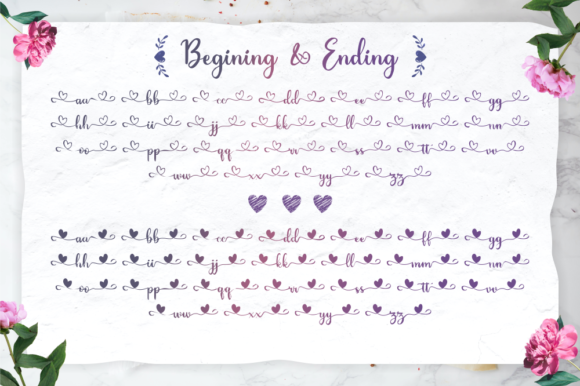 Hey Lover Font - Preview 4