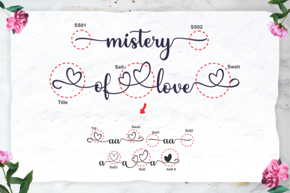 Hey Lover Font - Preview 6