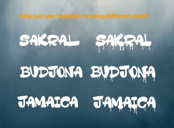Jamixo Font PNG with transparent background - Preview 2