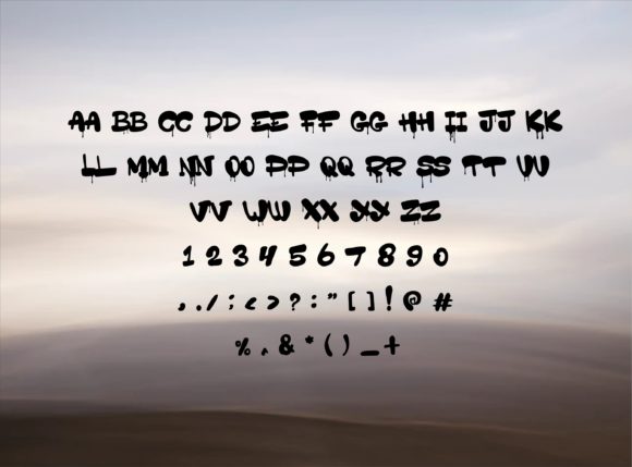 Jamixo Font PNG with transparent background - Preview 3