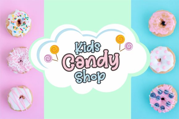 Jelly Boots Font PNG with transparent background - Preview 4