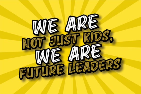 Leader Kids Font PNG with transparent background - Preview 2