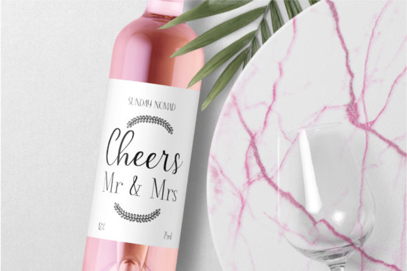 Lily & Bloom Font PNG with transparent background - Preview 2