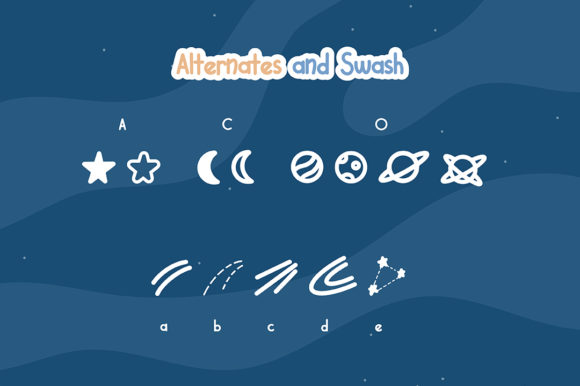 Little Orion Font font preview - 6