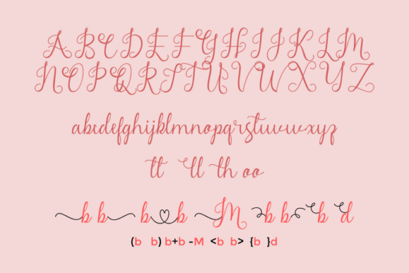 Madame Naila Font PNG with transparent background - Preview 5