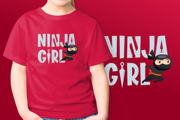 Ninja Fighter Font PNG with transparent background - Preview 2