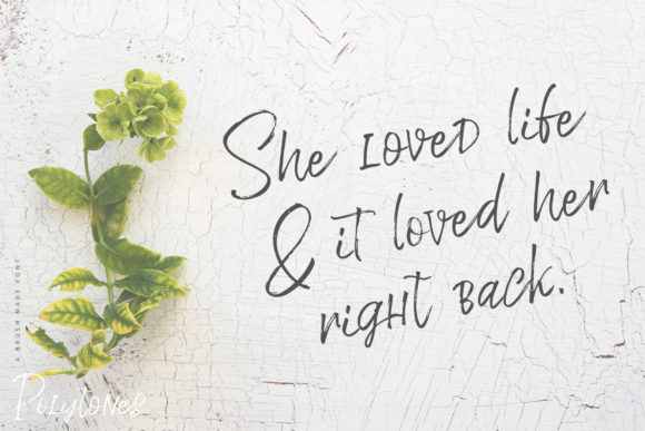 Polytones Font PNG with transparent background - Preview 2