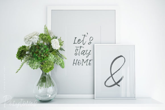 Polytones Font PNG with transparent background - Preview 4
