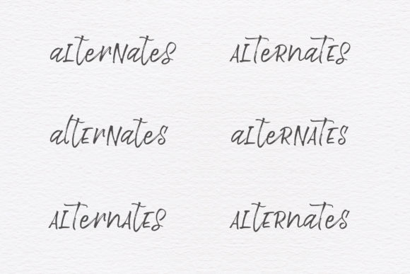 Polytones Font PNG with transparent background - Preview 6