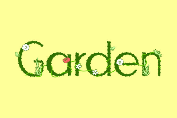Prickly Cactus Font PNG with transparent background - Preview 4