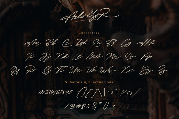 Advisor Font - Preview 6