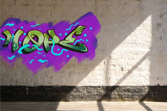 Amanzinc Graffiti Font - Preview 2