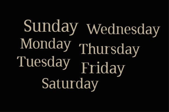 Black Voice Font - Preview 2