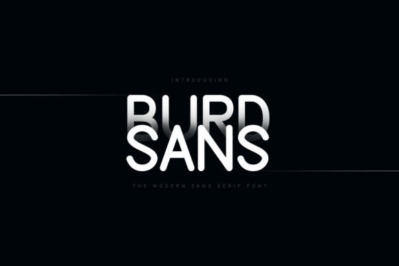 Burd Sans Font - Preview 1