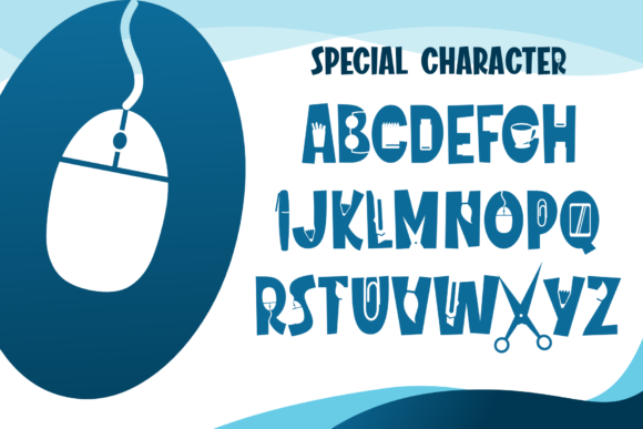 Coworking Space Font PNG with transparent background - Preview 1