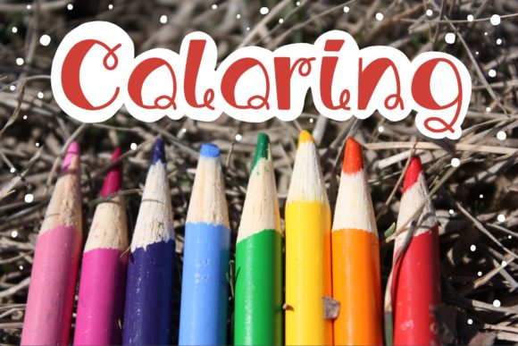 Curling Tail Font - Preview 4