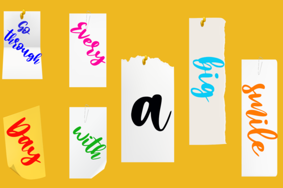 Dear Diary Font - Preview 3