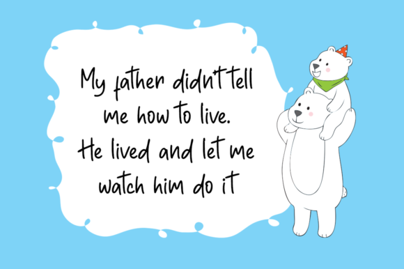 Father's Entreaty Font PNG with transparent background - Preview 3