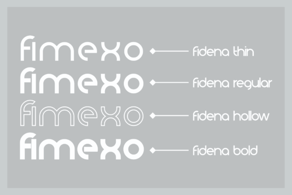 Fidena Font - Preview 4