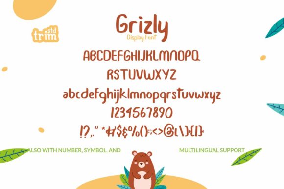 Grizly Font - Preview 5
