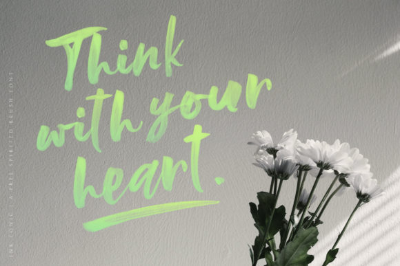 Ink Tonic Font font preview - 2