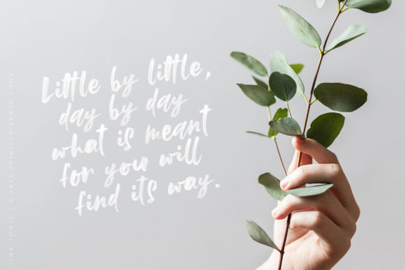 Ink Tonic Font font preview - 5