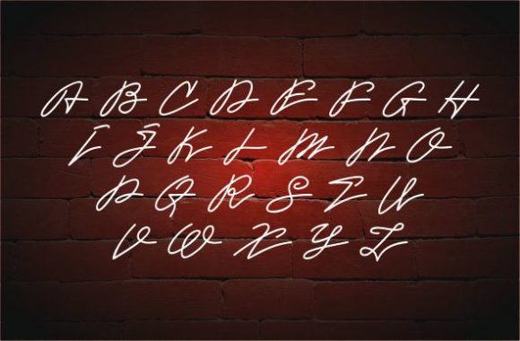 Juliaguz Font PNG with transparent background - Preview 1