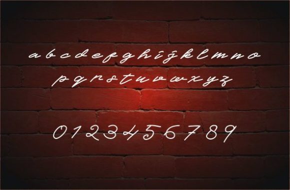 Juliaguz Font PNG with transparent background - Preview 2