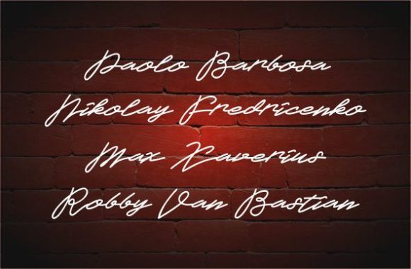 Juliaguz Font PNG with transparent background - Preview 3