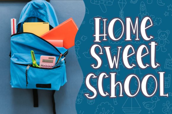 Kids Now Font PNG with transparent background - Preview 3