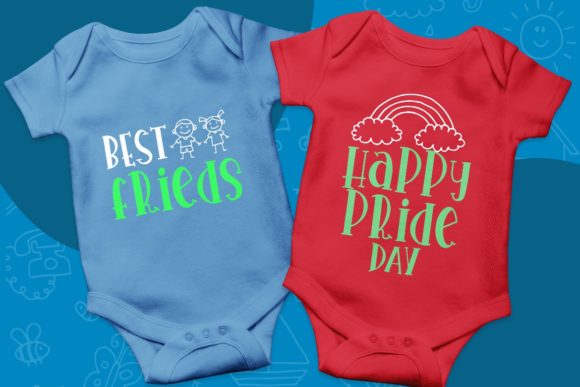 Kids Now Font PNG with transparent background - Preview 4