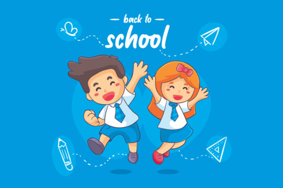 Little Student Font PNG with transparent background - Preview 2