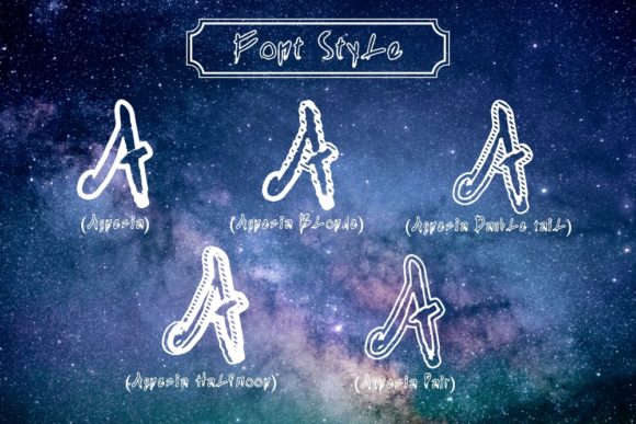 Agnezia Font - Preview 3