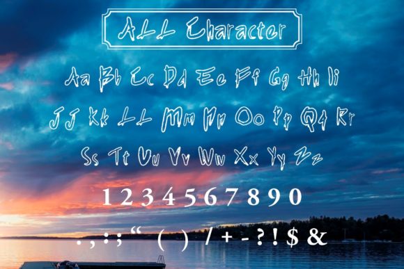 Agnezia Font - Preview 4