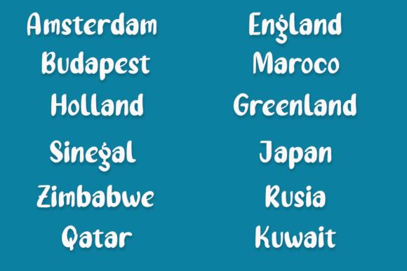 Back Home Font - Preview 2