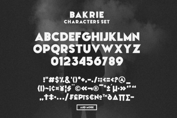 Bakrie Font - Preview 3