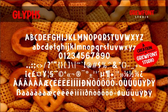 Crackers Font - Preview 1