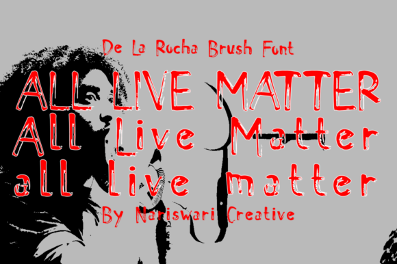 De La Rocha Font PNG with transparent background - Preview 1